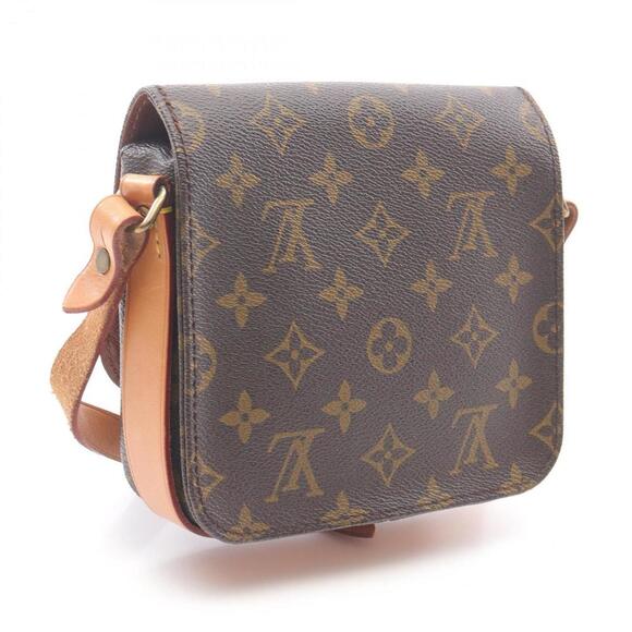 LOUIS VUITTON Brown Monogram Leather Shoulder Bag - Picture 2 of 12